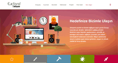 Desktop Screenshot of oxfordbilisim.com